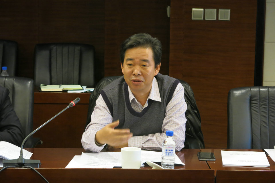 张新安副院长发表讲话